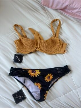 🌻Sunflower Bikini ~ Mustard color